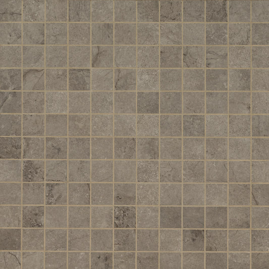 MSI Soreno Taupe Matte Porcelain Mosaic Wall and Floor Tile 2"x2"