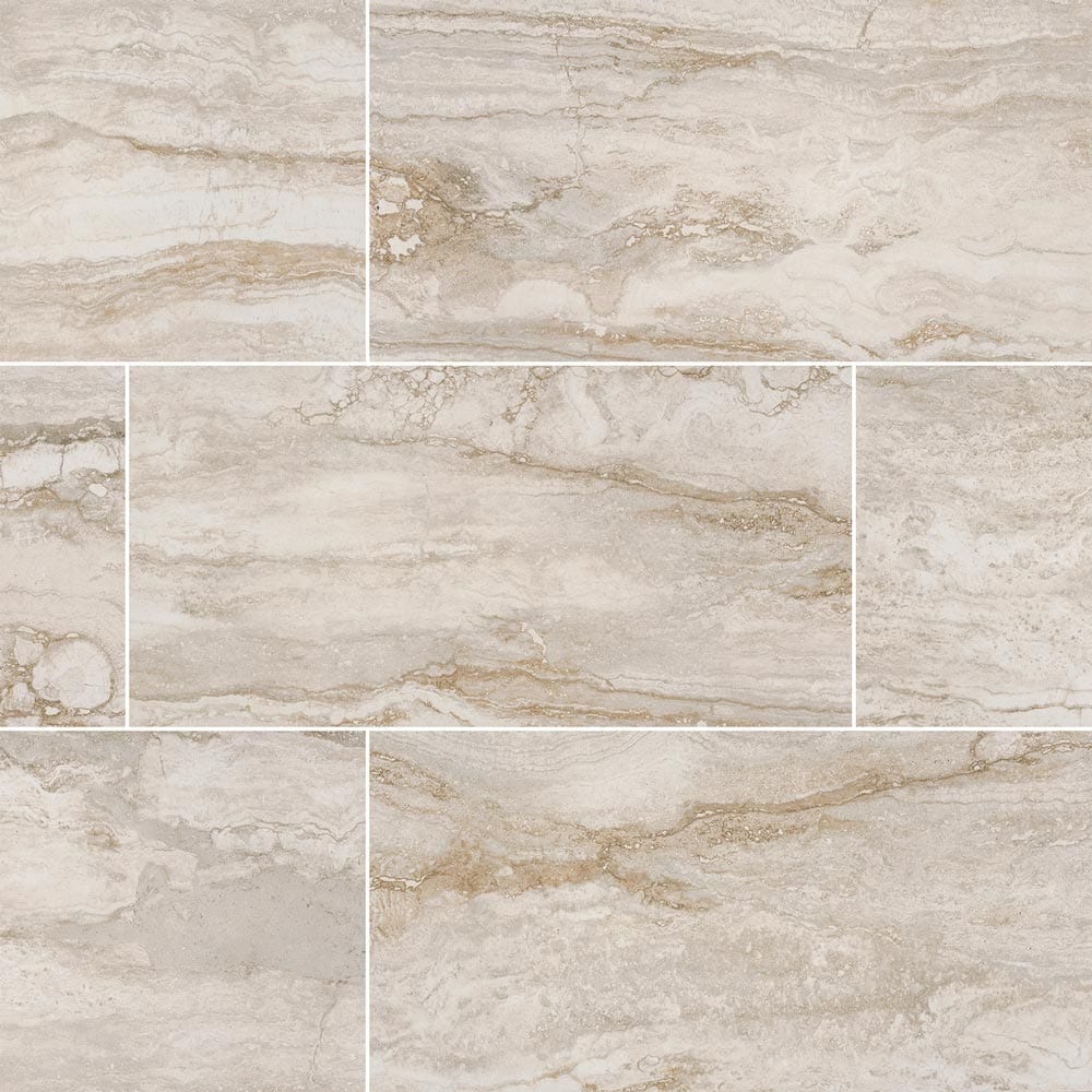 MSI Bernini Bianco Porcelain Wall and Floor Tile