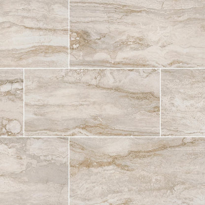 MSI Bernini Bianco Porcelain Wall and Floor Tile