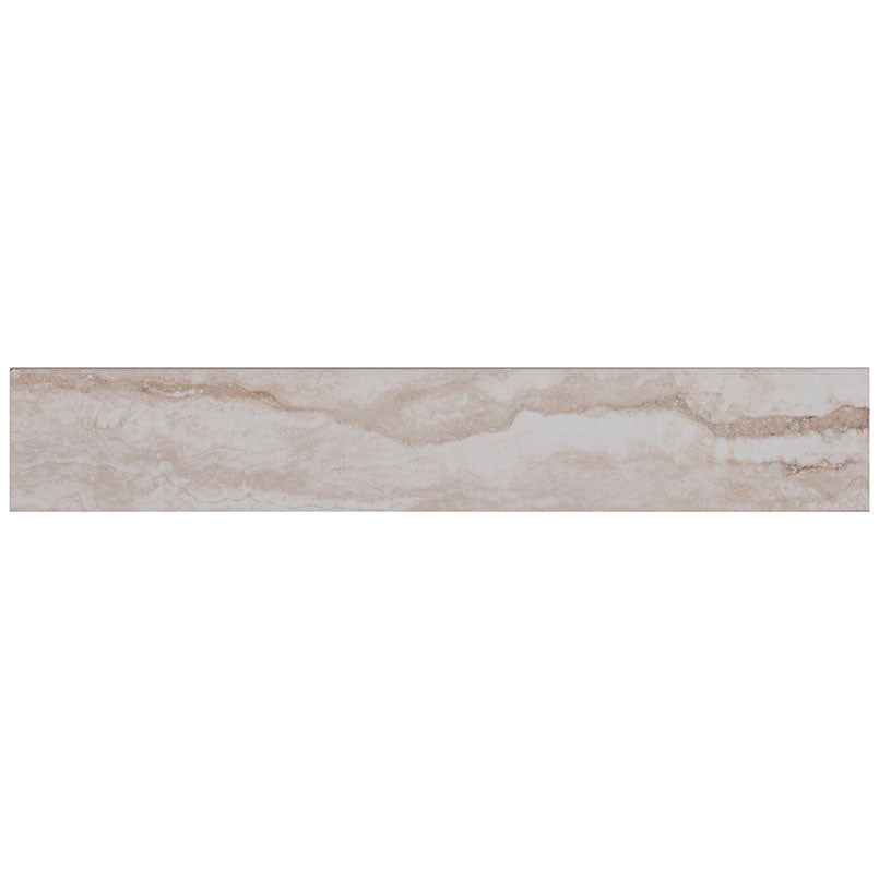 MSI Bernini Bianco Porcelain Bullnose 3"x18"