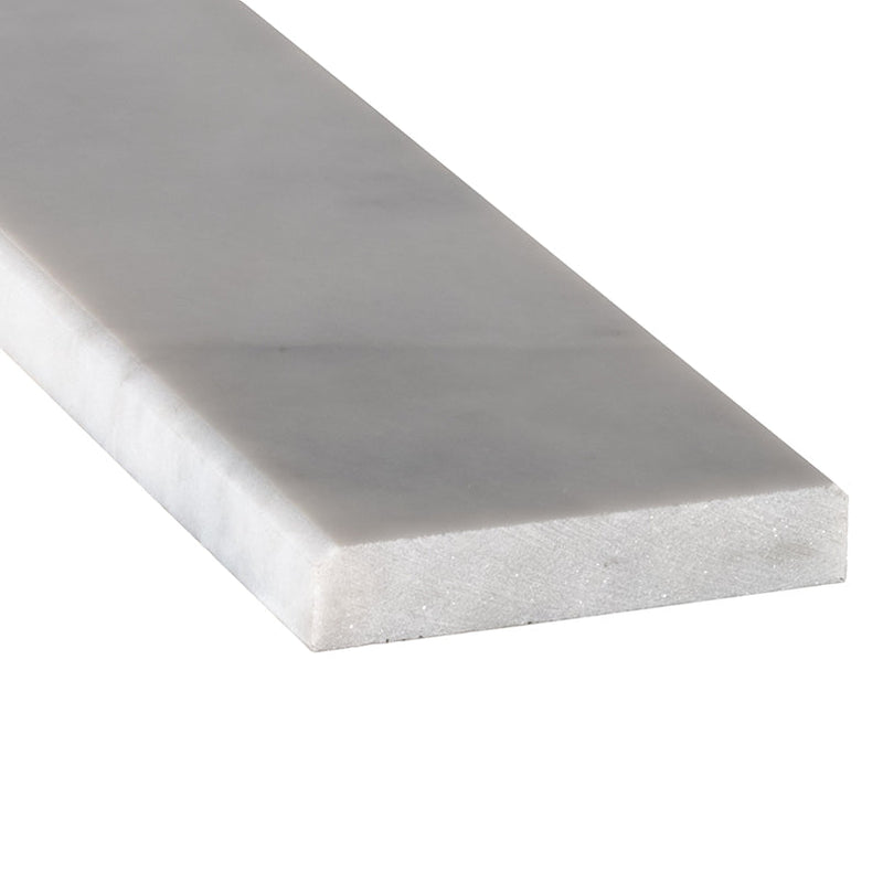 MSI Turkish Carrara Marble Double Beveled Polished Threshold