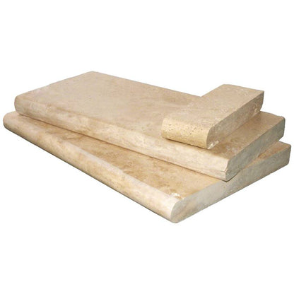 MSI Tuscany Beige Travertine Pool Coping 12"x24"