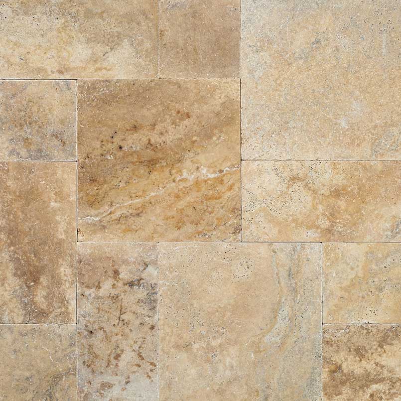 MSI-tuscany-porcini-travertine-pavers-dry-pattern-set