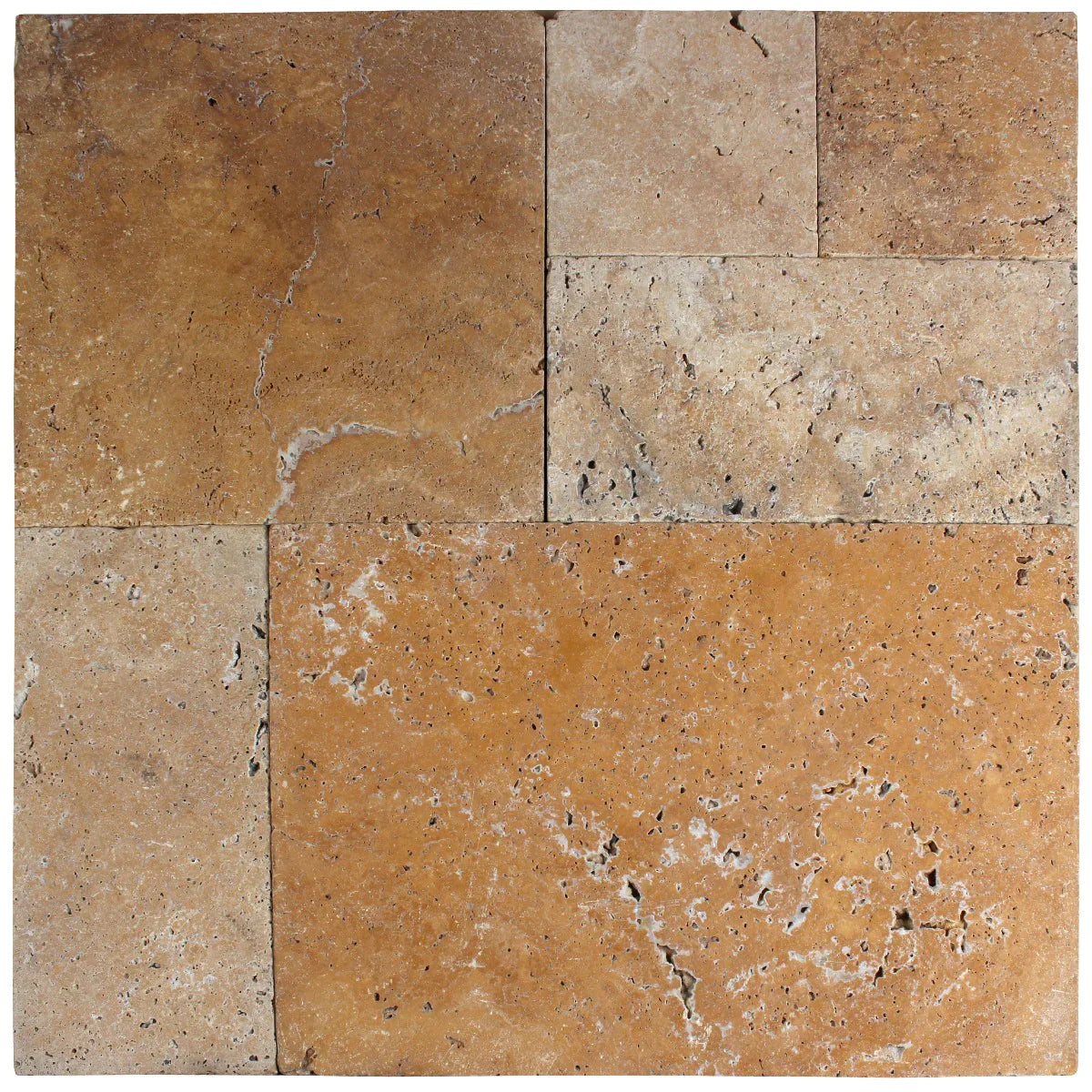 MSI Tuscany Riviera Tumbled Travertine Pavers