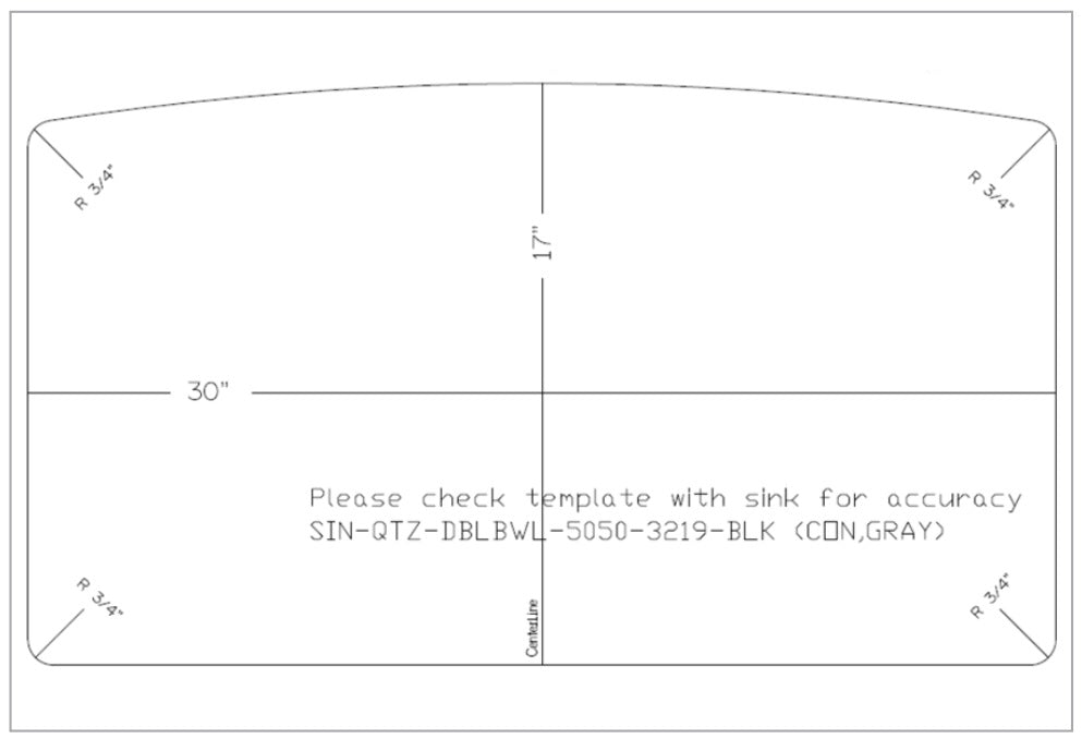 MSI white quartz doublebowl sink SIN QTZ DBLBWL 5050 3219 WHT draw