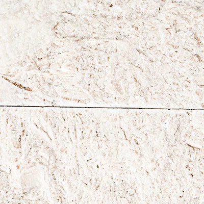 MSI XL Rockmount Mayra White Splitface Ledger Panel Limestone Wall Tile 9"x24"