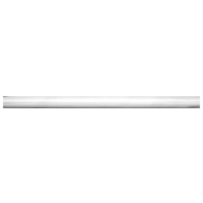 White 0.5x12 Polished Marble Jolly Pencil Tile Trim (10 pack, 0.5 sq ft/case) - Sample