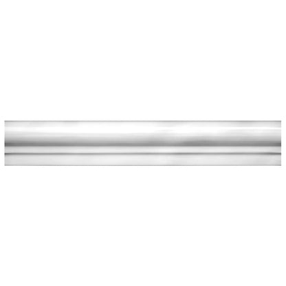 White 2x12 Marble Polished Chair Rail Tile Trim (10 pack, 1.667 sq ft/case) - Sample