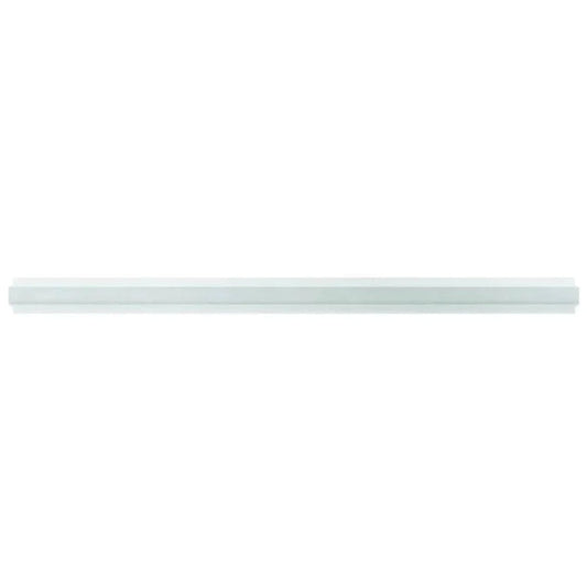 Snow White 0.8x12 Polished Thassos Pencil Marble Tile Trim (10 pack, 0.667 sq ft/case)