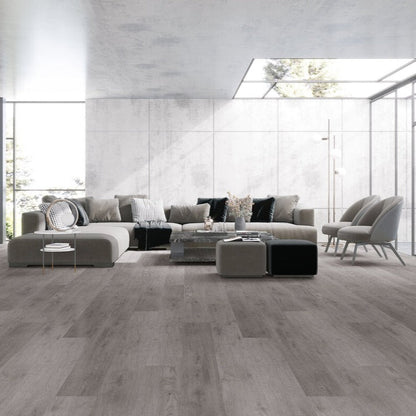 Magus SPC EIR 7"x60" Vinyl Flooring 7mm - Serene Gray