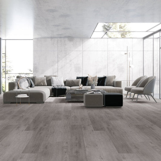 Magus SPC EIR 7"x60" Vinyl Flooring 7mm - Serene Gray