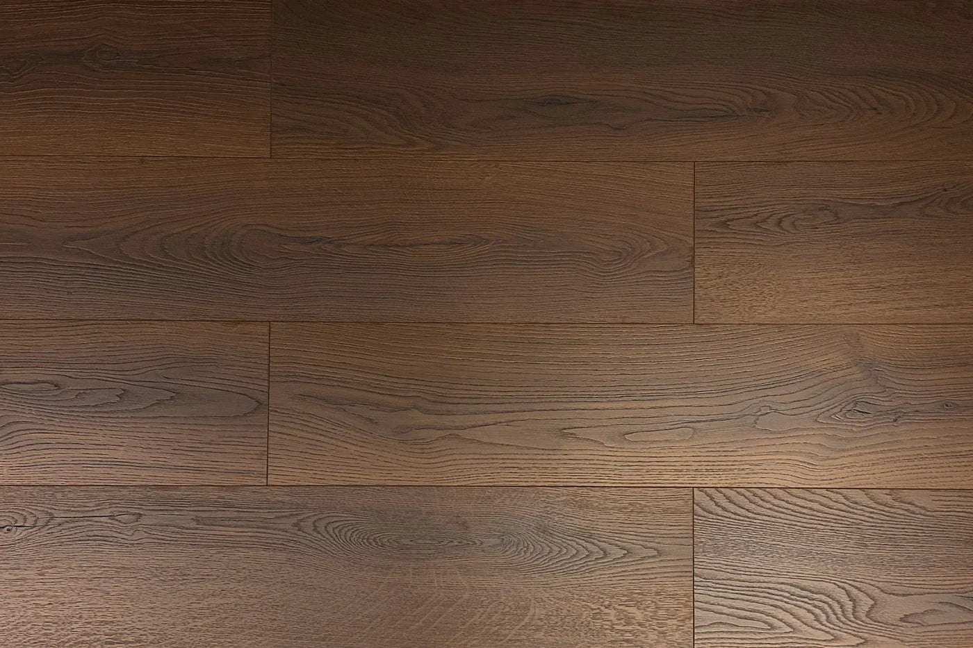Marron Fonce Embossed Matte 9.37"x60" Waterproof Laminate Flooring 12mm - Greek