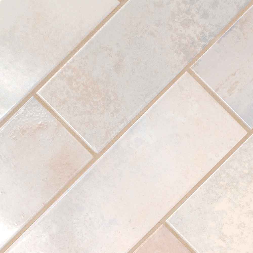 MSI Marza Pearl Glossy Ceramic Subway Tile 4"x12"