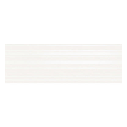 White 12x36 Satin Field Ceramic Tile (6 pack, 17.16 sq ft/case) - Sample