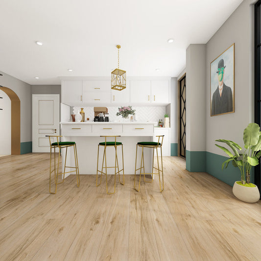 Mellitus SPC Textured/Embossed 7"x60" Vinyl Flooring 6mm - Pure Spruce