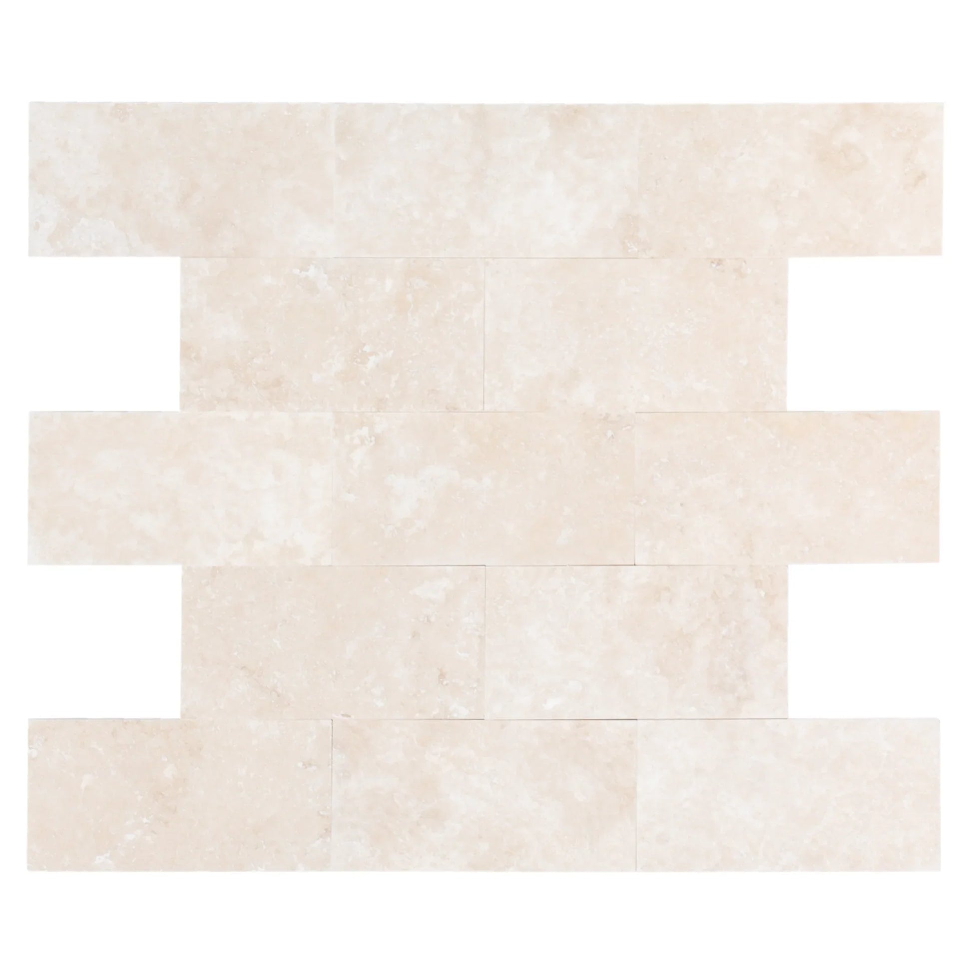 Miletos Ivory Travertine Tiles Honed and Filled Wall and Floor Tile