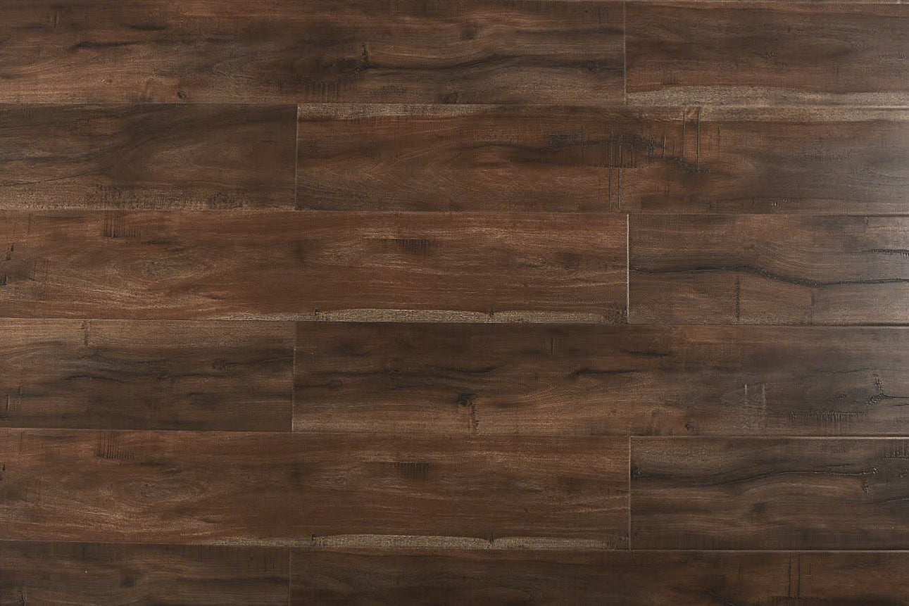 Misty Textured 6.38"x48" Laminate Flooring 12mm - Misty Cumaru