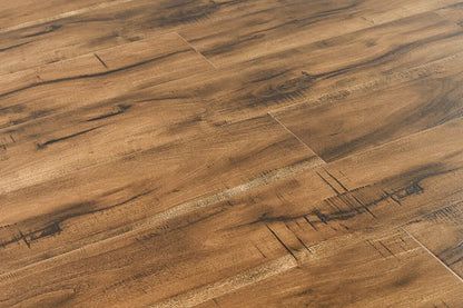 Misty Textured 6.38"x48" Laminate Flooring 12mm - Misty Curupay