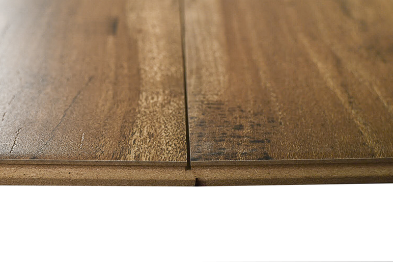 Misty Textured 6.38"x48" Laminate Flooring 12mm - Misty Curupay