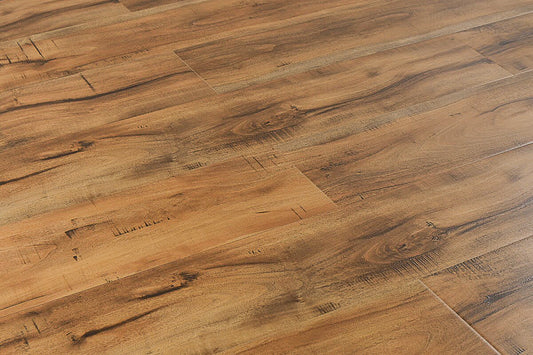 Misty Textured 6.38"x48" Laminate Flooring 12mm - Misty Jatoba