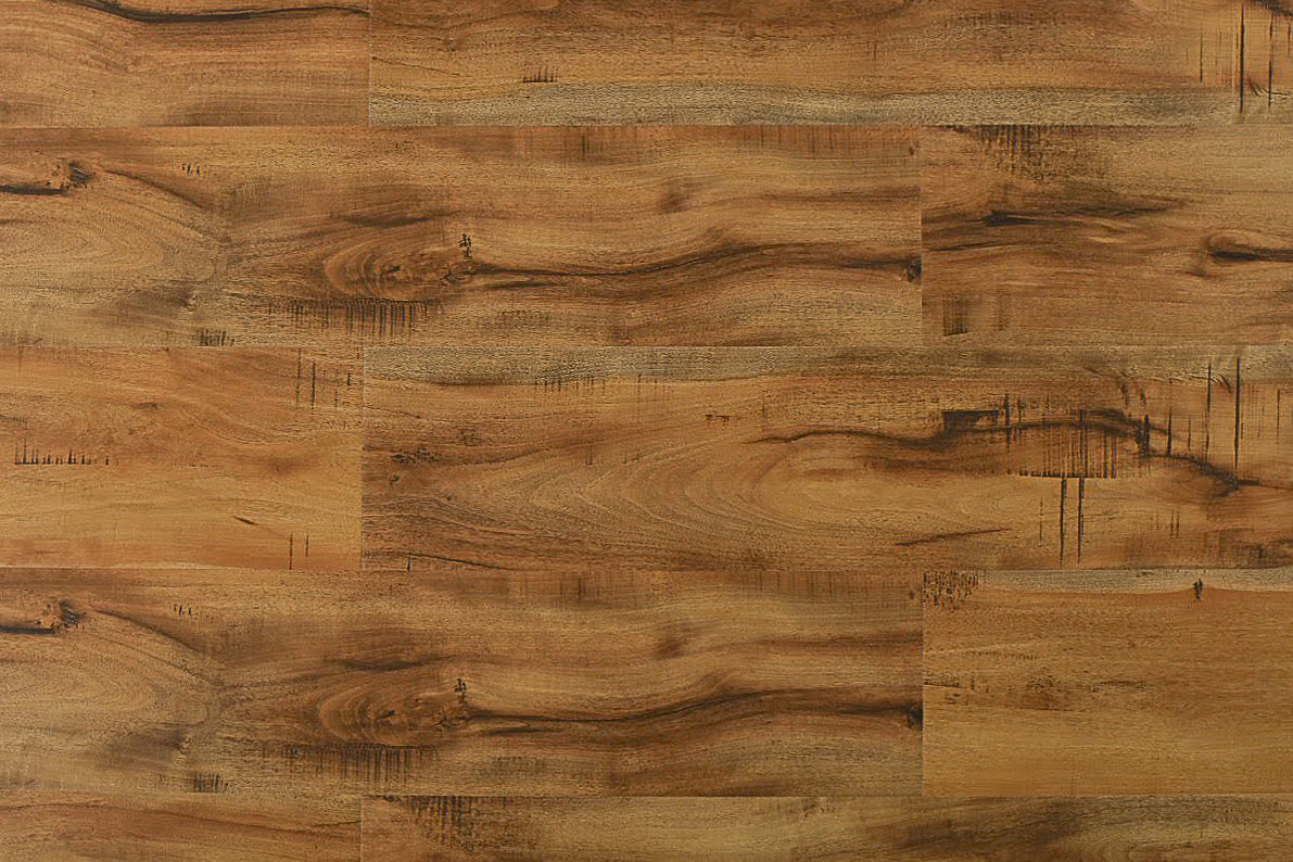 Misty Textured 6.38"x48" Laminate Flooring 12mm - Misty Jatoba