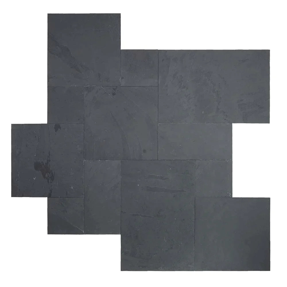 MSI Montauk Black Gauged Slate Wall and Floor Tile