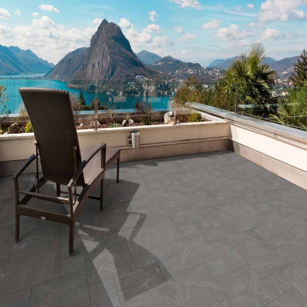 MSI Mountain Bluestone Flamed Sandstone Pavers 12"x12"