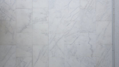 Turkish Carrara White Marble Sand-Blasted Pavers