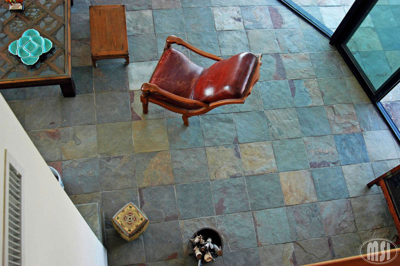 MSI Multi Classic Gauged Slate Wall and Floor Tile