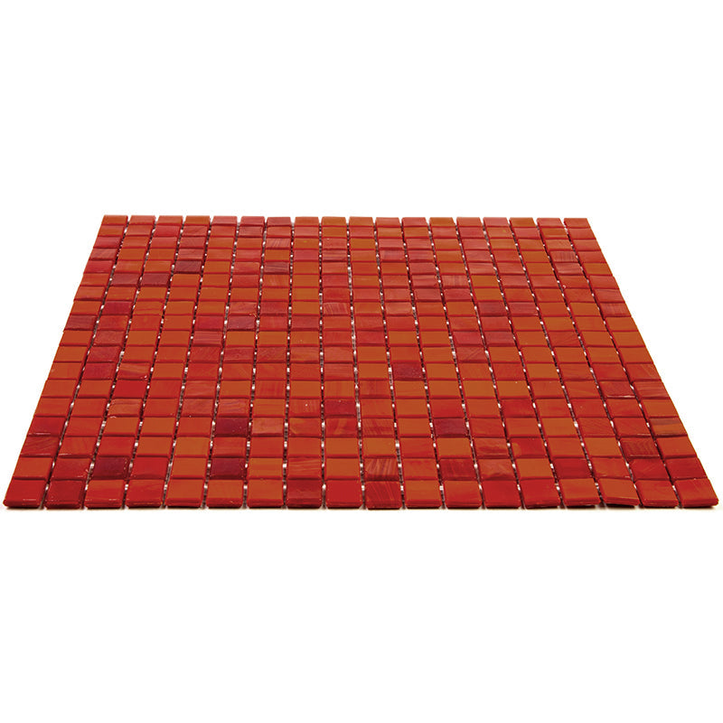 Rose Red 12x12 Glossy Uniform Square Glass Mosaic Tile (20 pack, 18.69 sq ft/case)