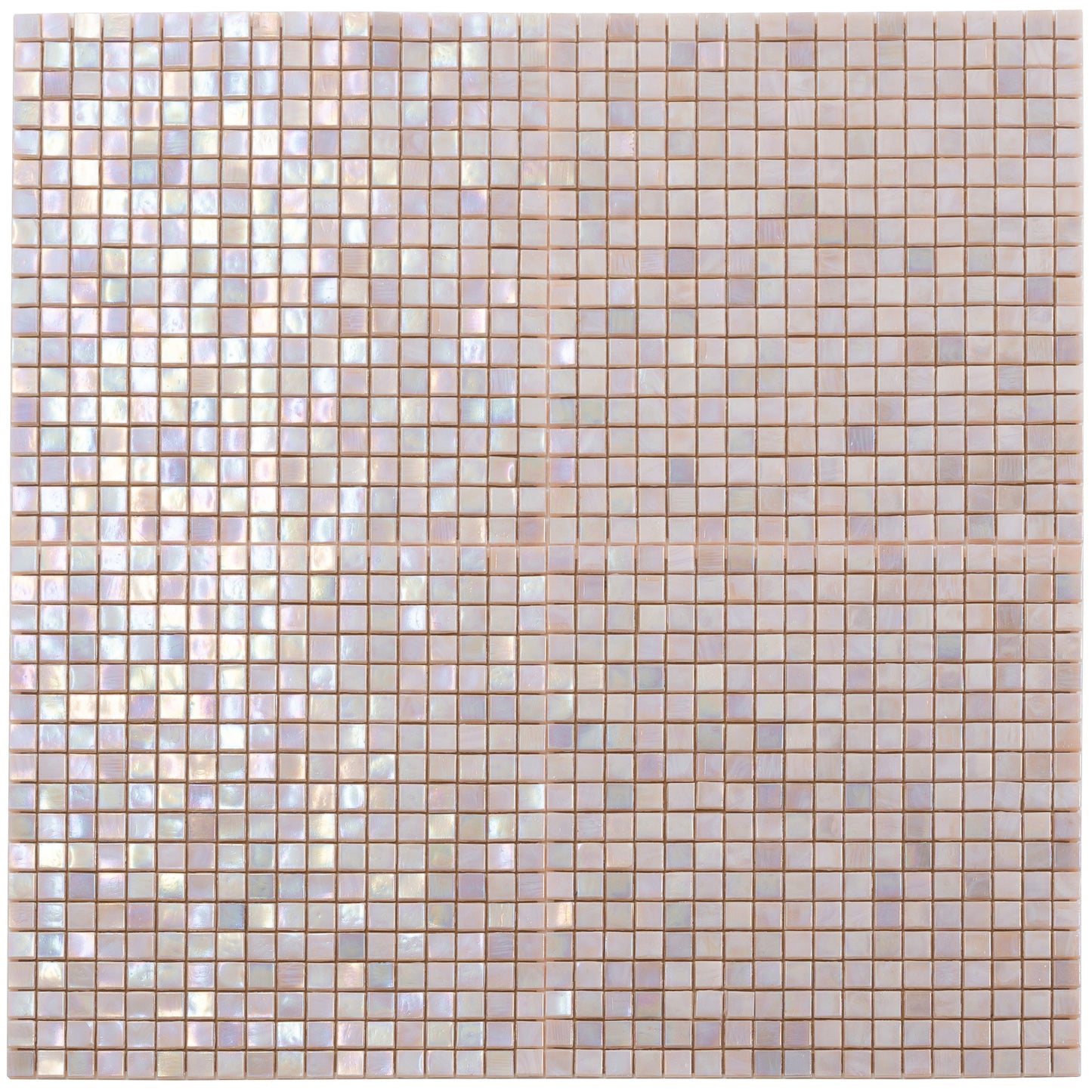 Tuscan Beige 12x12 Glossy Uniform Square Glass Mosaic Tile (20 pack, 18.69 sq ft/case)