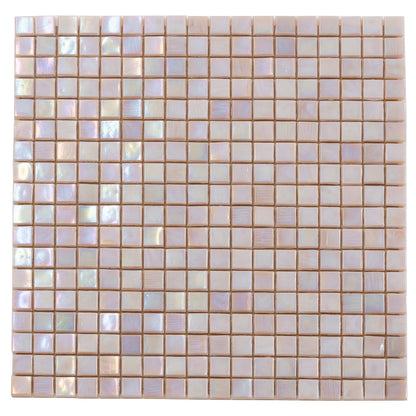 Tuscan Beige 12x12 Glossy Uniform Square Glass Mosaic Tile (20 pack, 18.69 sq ft/case)