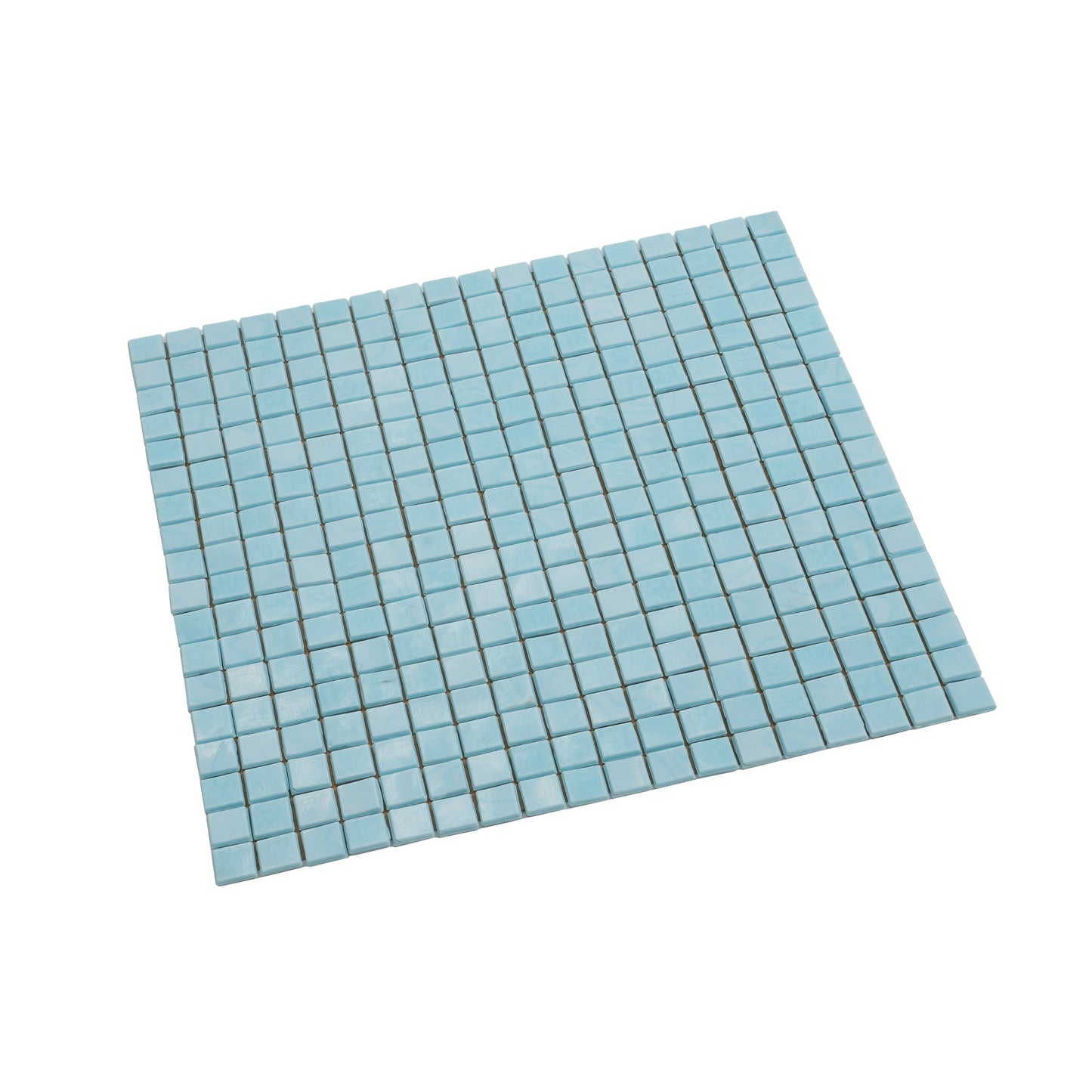 Sky Blue 12x12 Glossy Uniform Square Glass Mosaic Tile (20 pack, 18.69 sq ft/case)