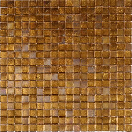 Towny Brown 12x12 Glossy Uniform Square Glass Mosaic Tile (20 pack, 18.69 sq ft/case)
