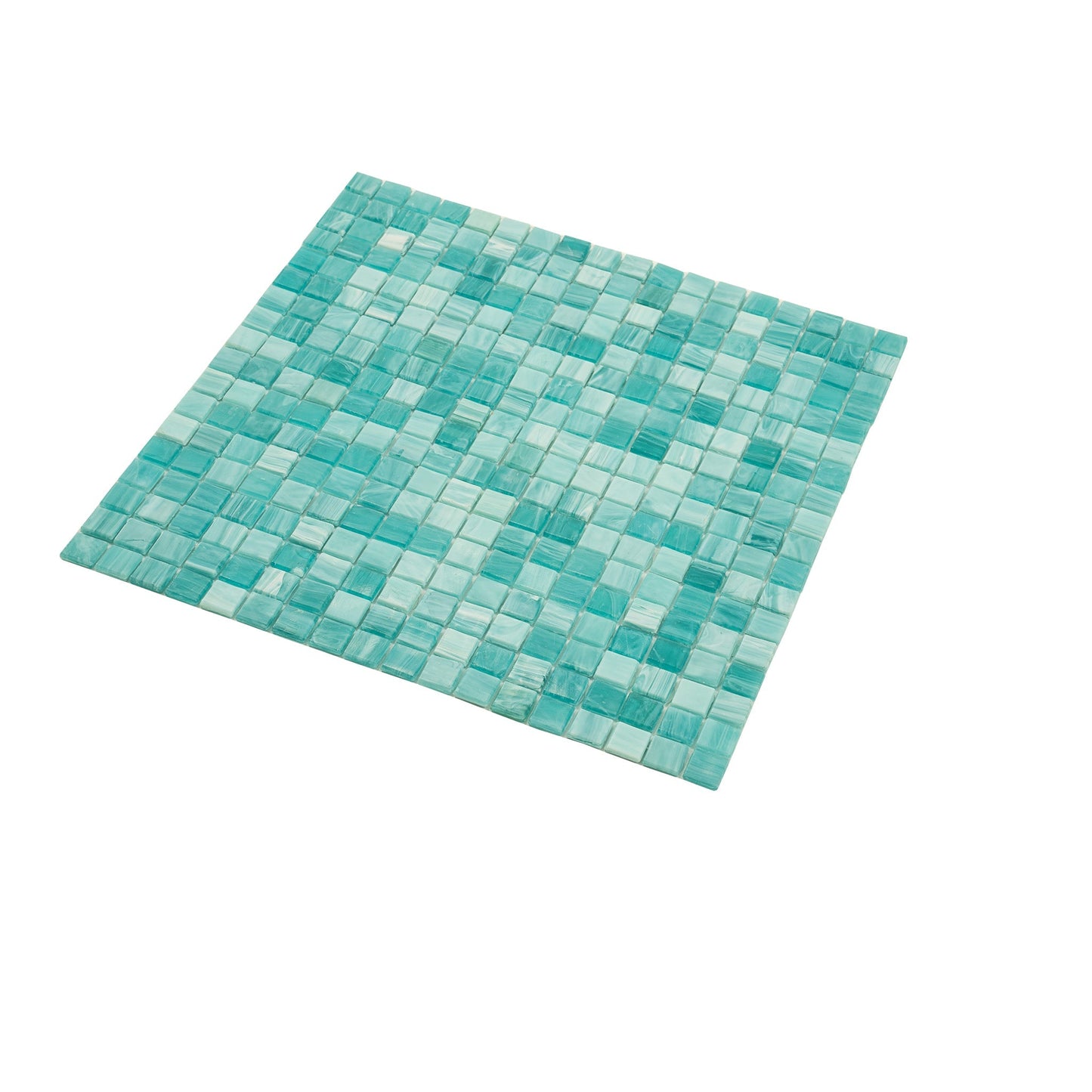 Aqua Green 12x12 Glossy Uniform Square Glass Mosaic Tile (20 pack, 18.69 sq ft/case)