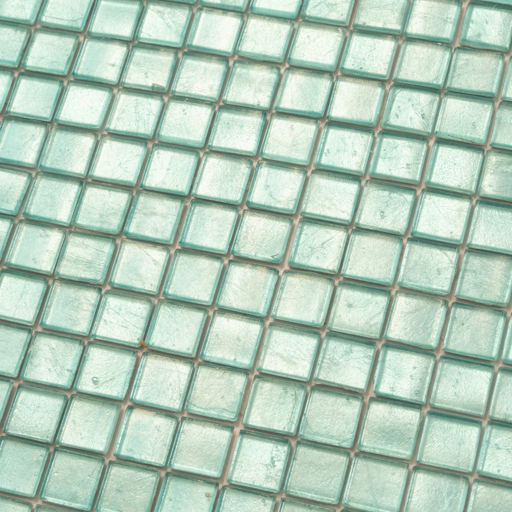Pine Green 12x12 Glossy Uniform Square Glass Mosaic Tile (20 pack, 18.69 sq ft/case)