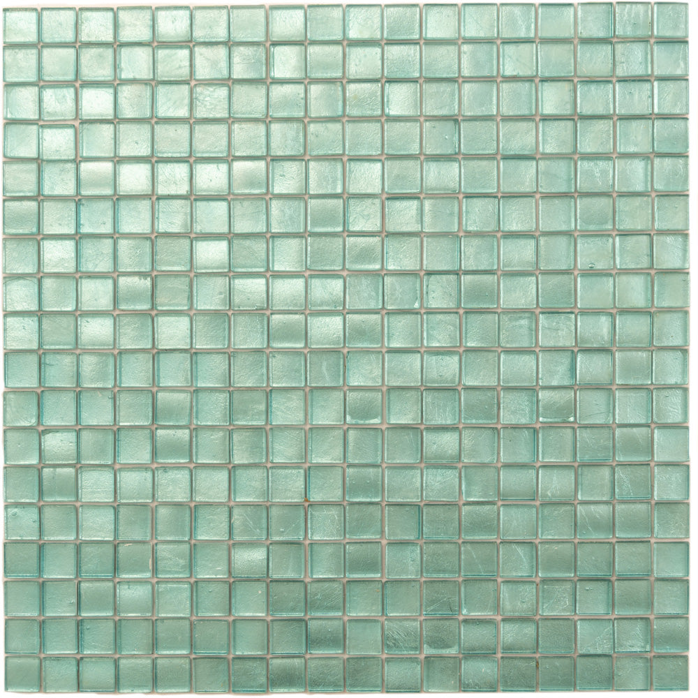 Pine Green 12x12 Glossy Uniform Square Glass Mosaic Tile (20 pack, 18.69 sq ft/case) - Sample
