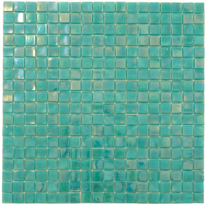 Dark Ocean Green 12x12 Glossy Uniform Square Glass Mosaic Tile (20 pack, 18.69 sq ft/case)