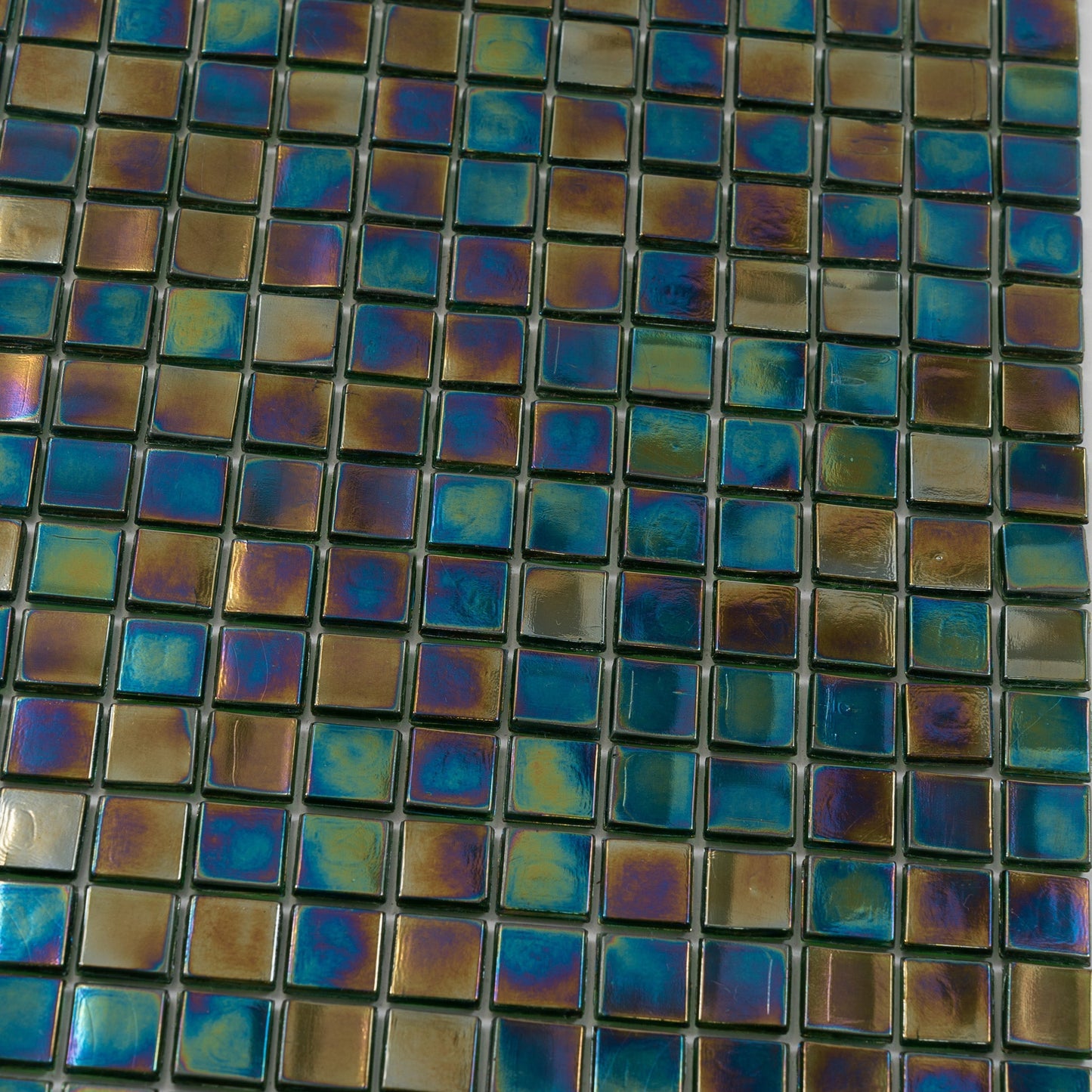 Rainbow Green 12x12 Glossy Uniform Square Glass Mosaic Tile (20 pack, 18.69 sq ft/case)