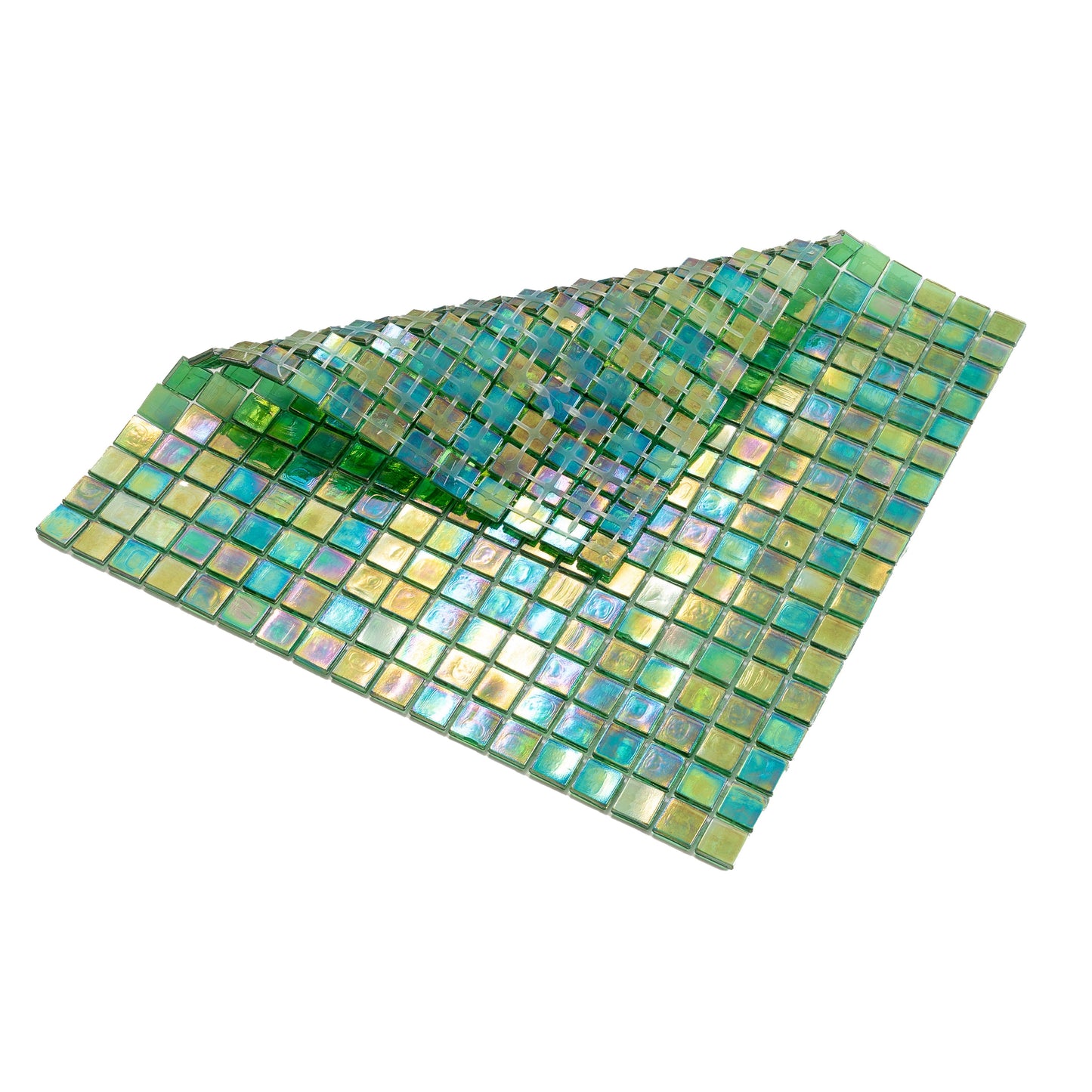 Emerald Green 12x12 Glossy Uniform Square Glass Mosaic Tile (20 pack, 18.69 sq ft/case) - Sample