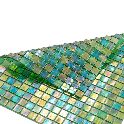 Emerald Green 12x12 Glossy Uniform Square Glass Mosaic Tile (20 pack, 18.69 sq ft/case) - Sample