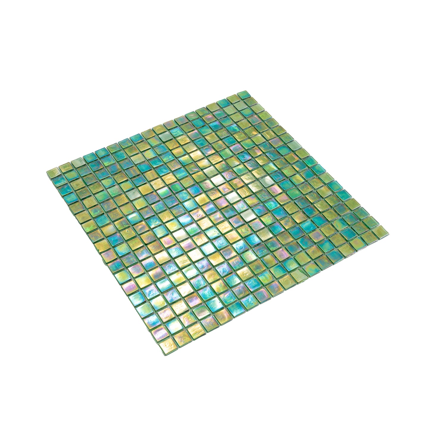 Emerald Green 12x12 Glossy Uniform Square Glass Mosaic Tile (20 pack, 18.69 sq ft/case) - Sample