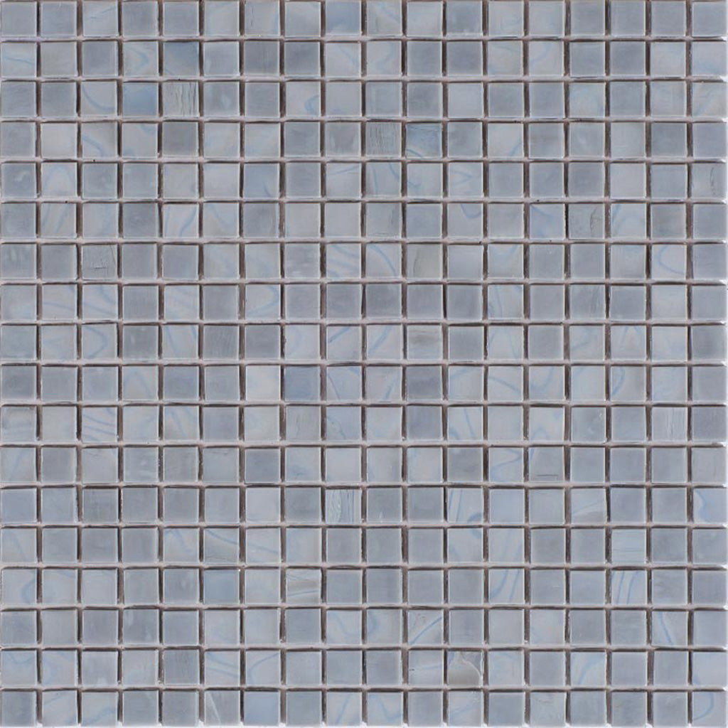 Metal Gray 12x12 Glossy Uniform Square Glass Mosaic Tile (20 pack, 18.69 sq ft/case)