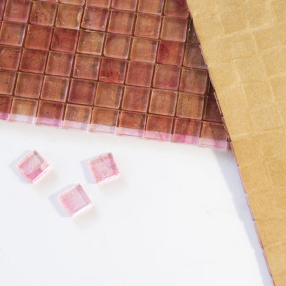 Foxy Pink 12x12 Glossy Uniform Square Glass Mosaic Tile (20 pack, 18.69 sq ft/case)