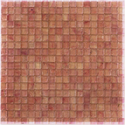 Foxy Pink 12x12 Glossy Uniform Square Glass Mosaic Tile (20 pack, 18.69 sq ft/case)