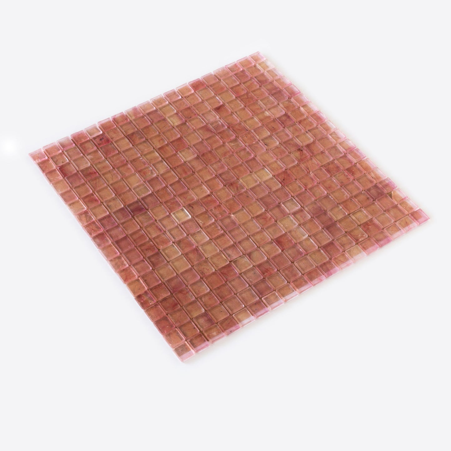 Foxy Pink 12x12 Glossy Uniform Square Glass Mosaic Tile (20 pack, 18.69 sq ft/case)