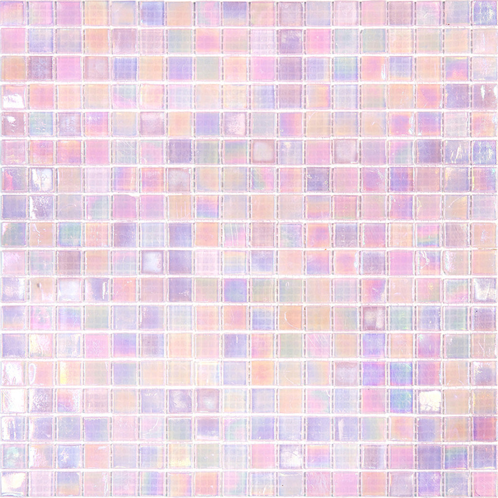 Pale Pink 12x12 Glossy Uniform Square Glass Mosaic Tile (20 pack, 18.69 sq ft/case)