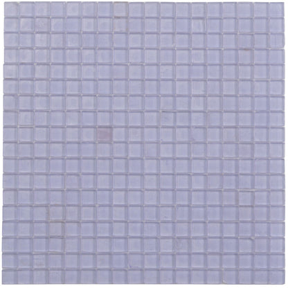 Floral Purple 12x12 Glossy Uniform Square Glass Mosaic Tile (20 pack, 18.69 sq ft/case) - Sample
