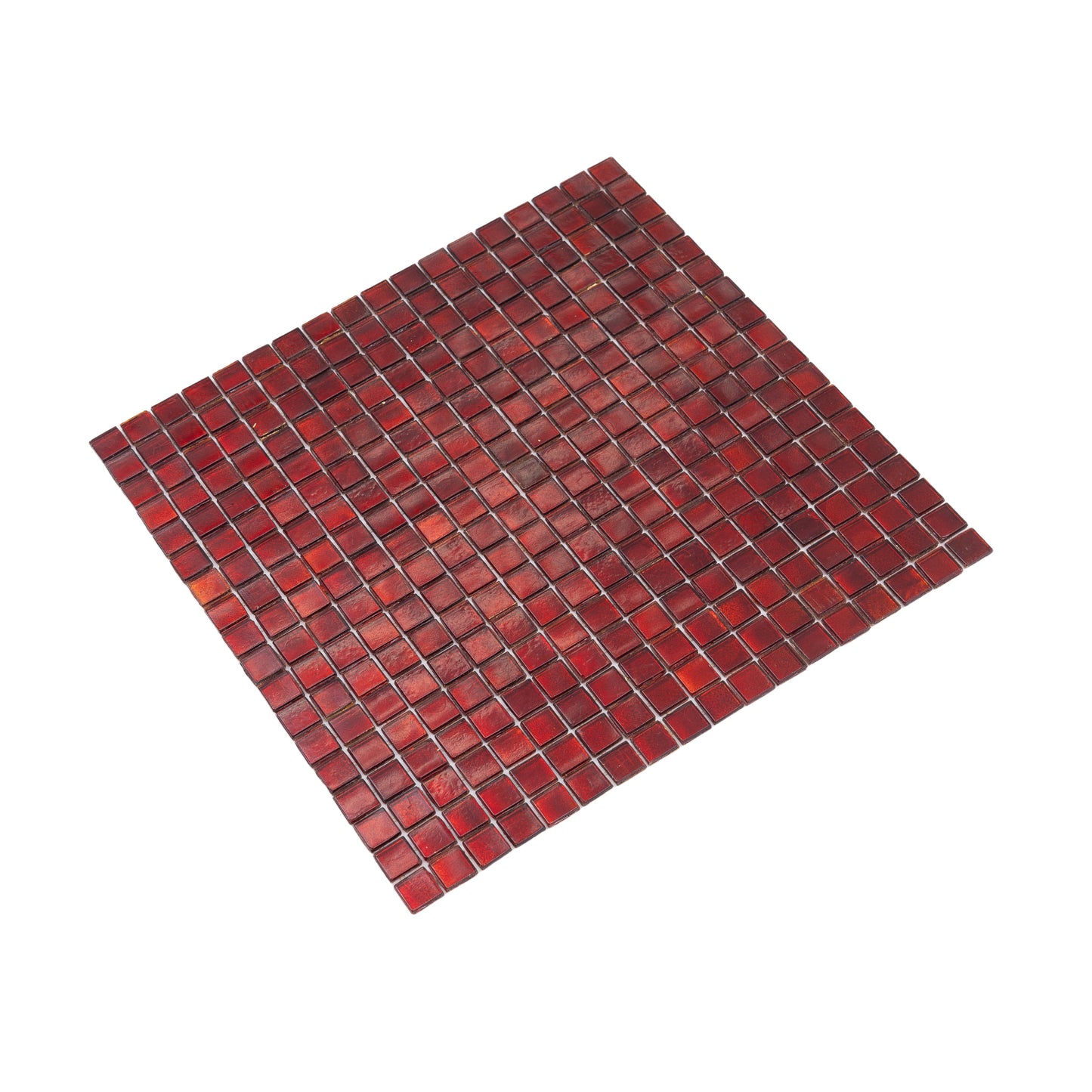 Ruby Red 12x12 Glossy Uniform Square Glass Mosaic Tile (20 pack, 18.69 sq ft/case)