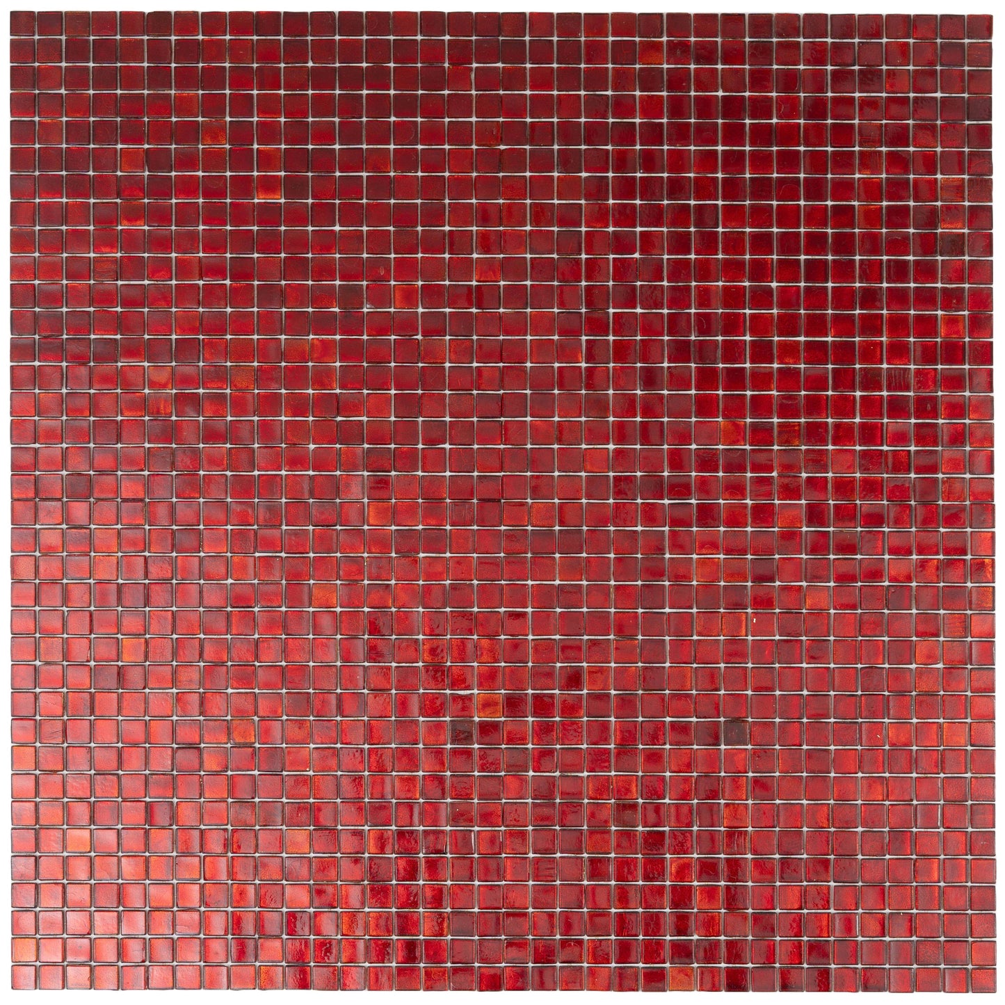Ruby Red 12x12 Glossy Uniform Square Glass Mosaic Tile (20 pack, 18.69 sq ft/case) - Sample